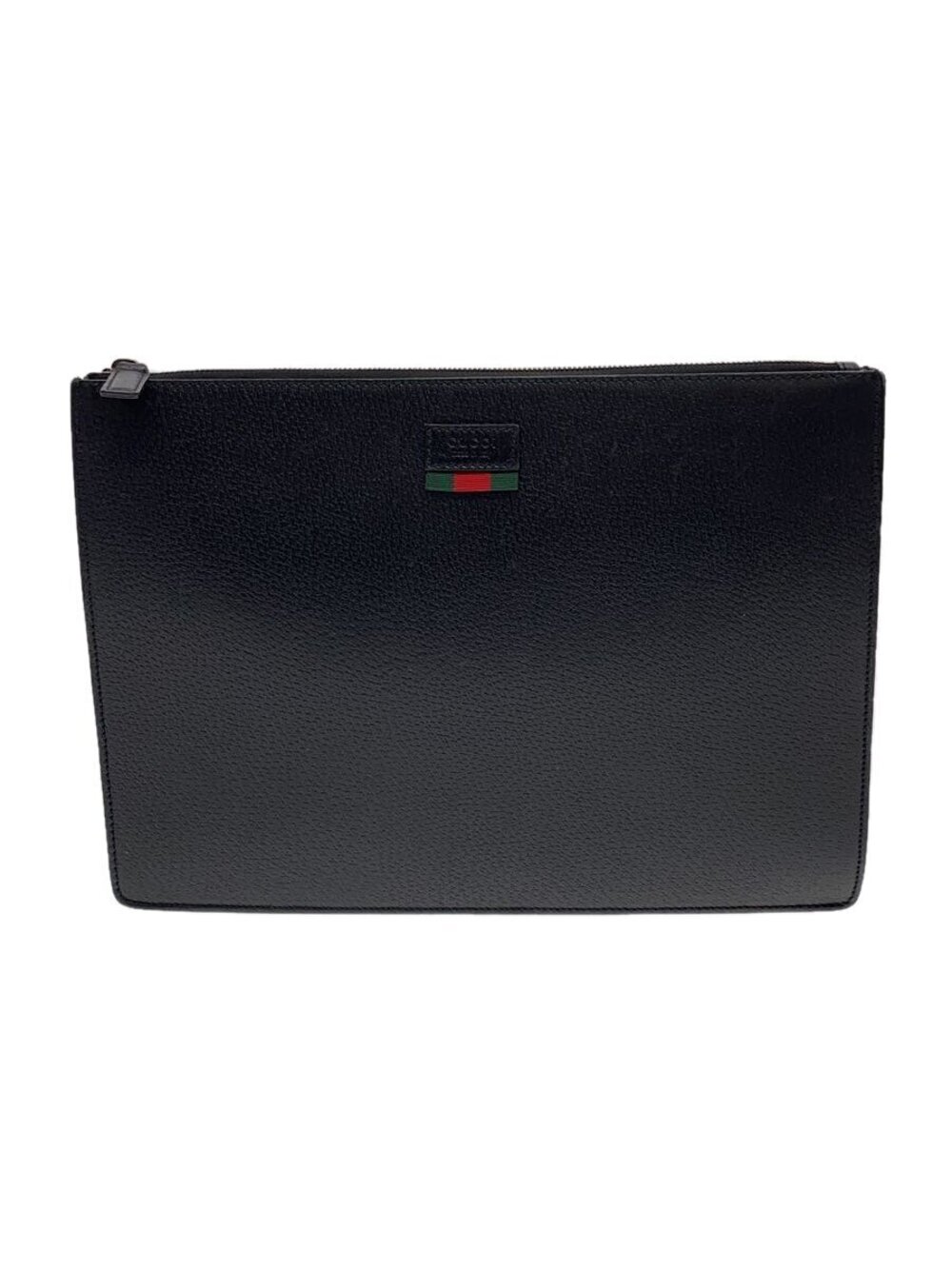 Gucci Sherry Shoulder Bag Leather Black